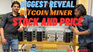 Latest ASIC Miner and Immersion Cooling  Prices Revealed  Ready Stock in INDIA [upl. by Aziram708]