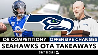 Seattle Seahawks OTA News MAJOR Changes On Offense  Sam Howell BEATING OUT Geno Smith [upl. by Anin578]