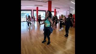 Alcira amp Sanuza Zumba Master Class amp Samba Show in Zug [upl. by Atnahsa20]