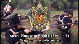 Wagramer Grenadiermarsch  Austrian Military March [upl. by Ole]