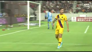 Carles Pérez vs Vissel Kobe 27072019 Rakuten Cup Friendly Spanish Commentary [upl. by Suter]