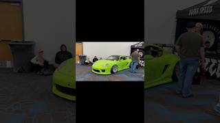 Wild color porsche porscheclub slammedcars racing fastcars carspotting cars sportscar [upl. by Mariellen468]