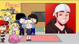 Fandoms React To Talon Gacha Club Original🇺🇸 [upl. by Ahsinet205]