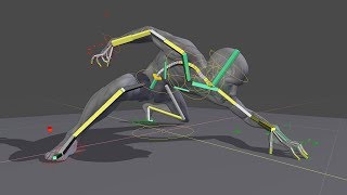 Human Body Rig in Blender [upl. by Eserahs]