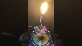 Incredible spinning lightning！king of lightninglightning experiment science electronicmusic [upl. by Asikal]