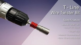 TLine  Wire Twisting Tool for electricians and construction companies [upl. by Parish]