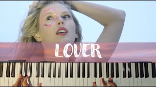 Taylor Swift  Lover  Piano Cover [upl. by Tamis]