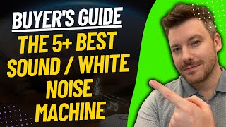 TOP 5 Best White Noise Machines  Best Sound Machine Review 2024 [upl. by Zwiebel]