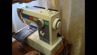 Sewing machine Швейная машина Necchi 559 Намотка нитки [upl. by Kary]