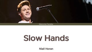 Niall Horan  Slow Hands Color Coded Lyrics [upl. by Rucker]