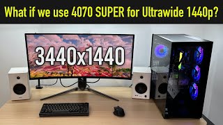 Is the RTX 4070 SUPER Powerful Enough for Ultrawide 1440p Gaming in 2024 [upl. by Nathalia]