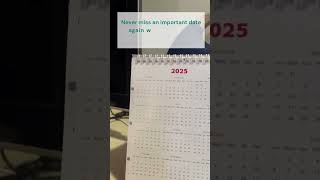 Get ready to stayorganized in style with the Arpan 2025 One Month to View Calendar 2025Calendar [upl. by Arykahs182]