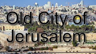 OLD CITY OF JERUSALEM  Biblical Israel Ministries amp Tours [upl. by Nivad]