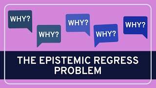 The Epistemic Regress Problem  Epistemology  WIRELESS PHILOSOPHY [upl. by Sirdi382]