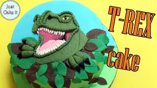 How to make dinosaur Trex cake [upl. by Lachance]