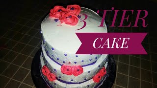 3 TIRE WEDDING CAKE MALAYALAM [upl. by Ardeid1]