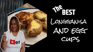 Longganisa and Egg Cups  PANALO SA SARAP [upl. by Elberta]