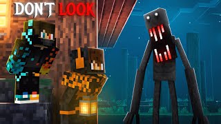 We Survived Most TERRIFYING CREATURE In Minecraft ft MineFlux [upl. by Maryl215]