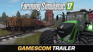 Gamescom 2016 Farming Simulator 17  Gamescom Trailer [upl. by Htebazileharas]