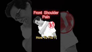 Front Shoulder Pain Exercise Rehab for Biceps Tendinitis and Rotator Cuff Injury [upl. by Kong]