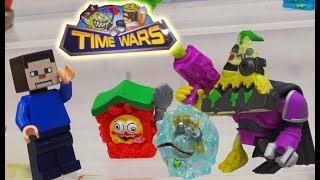 The Grossery Gang Series 5 TIME WARS Exclusive Preview Movie Toys Putrid Robot Pizza Puppet Steve [upl. by Hooper]