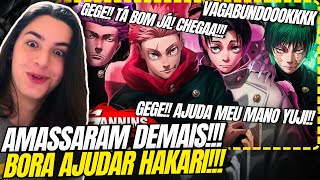 REAGINDO A REMANESCENTES  SANNINS  JUJUTSU KAISEN [upl. by Addison]