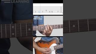 COOL Riff on Electric Guitar for Beginners Easy Tabs [upl. by Araihc6]