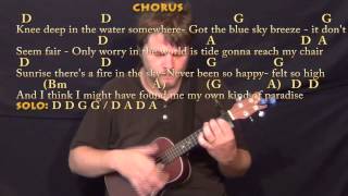 Knee Deep Zac Brown Ukulele Cover Lesson with ChordsLyrics  Capo 1st [upl. by Euqinemod]