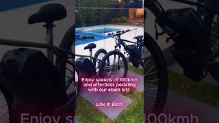 Cheapest Ebike conversion kit ebikeconversion automobile mtb ebike escooter fast bikelife [upl. by Arman]