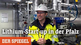 Begehrtes Leichtmetall Lithium Startup plant Förderung in RheinlandPfalz  DER SPIEGEL [upl. by Kolk]