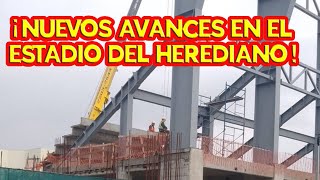 ¡Nuevos avances en el Rosabal Junio 2023  Estadio Herediano ligatica herediano costarica [upl. by Akemrehs]