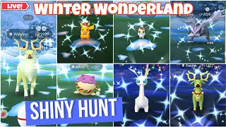 ✨Pokemon Go Winter Wonderland Event Special Live Stream  Time to Hunt Shiny Wyrdeer From Raid Day✨ [upl. by Ardnnaed]