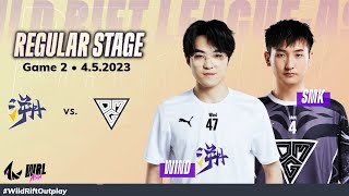 TE vs OMG • Game 2  Regular Stage  WRL Asia 2023  Trace Esports vs Oh My God [upl. by Nnalatsyrc]