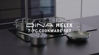 DiNA Helix 7pc cookware set [upl. by Imnubulo115]