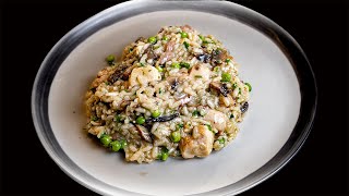 How to Make Perfect Chicken Risotto with Bacon  Easy StepbyStep Recipe [upl. by Normak406]