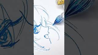 quotMagicquot Glass Pen  Draw Miku shorts [upl. by Kempe236]