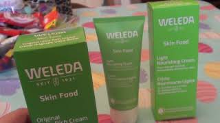 WELEDA SKINFOOD LIGHT NOURISHING CREAM REVIEW [upl. by Nniroc]