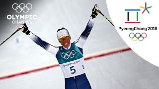 Charlotte Kallas Cross Country Skiing Highlight  PyeongChang 2018 [upl. by Nnoved]