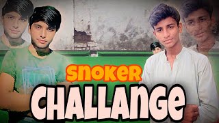 Heart breaking Challenge of snoker with My friend [upl. by Htiekal]