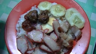 Jakarta Street Food 746 Non Halal Ajung Singkawang Mix Rice Nasi Campur Ajung BR TiVi 5298 [upl. by Nyrac]