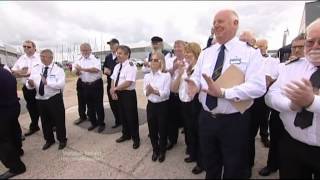 Meridian ITV News August 7th 2012  Calshot DFS [upl. by Kallista]