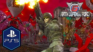 Earth Defense Force 6 PS5 Gameplay Awesome [upl. by Notse]