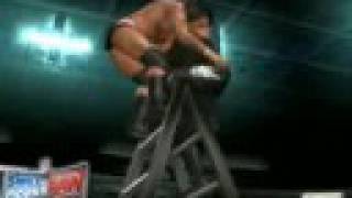 Smackdown Vs Raw 2008 John Cena vs Taker vs Orton 22 [upl. by Namas]