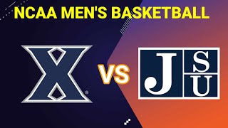 Xavier Musketeers vs Jackson State Tigers  20242025 NCAA Mens Basketball Live Score [upl. by Eidnim]