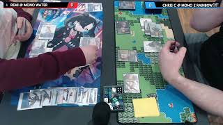 Final Fantasy TCG Opus 23 Mono Water Mira vs Mono Earth Rainbow [upl. by Buell]