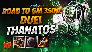 THANATOS EL MATCHUP NO ACOMPAÑA NUNCA  Warchi  Smite Duel Road to GM 3500 [upl. by Cathie]