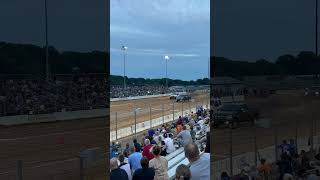 Powerstroke vs powerstroke drag race Buck motorsports park 2024 18 [upl. by Meridith]