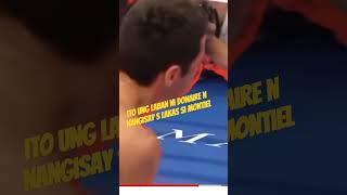 Donaire vs Montiel fightnangisay s lakas sapul ung sintedoboxingshort [upl. by Nivloc]