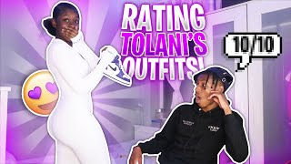 I RATED TOLANIS OUTFITS 110😍 [upl. by Nida]