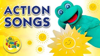 Mr Sun  Kids action songs Get those hands out and shine like Mr Sun with Jog the Frog [upl. by Akinahs]